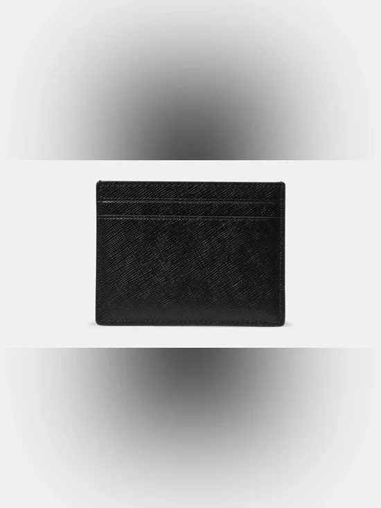 kate spade Black Saffiano Crescent Shoulder Bag w/matching card case. NWT - Picture 13 of 16